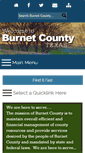 Mobile Screenshot of burnetcountytexas.org